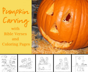 pumpkin carving with bible verses by celebrating holidays includes ...