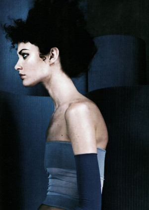 Shalom Harlow for Vogue Italia september 1997 by Craig McDean.