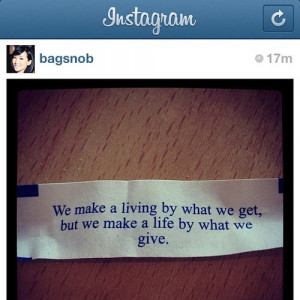 ... Quote #LookGoodDoGood #Millennials #GiveBack (Taken with Instagram
