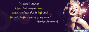 Marilyn Monroe Quote Facebook Cover Timeline Facebook Cover
