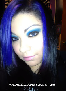 Electric Blue Hair Dye Permanent