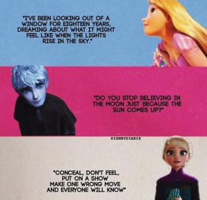 elsa, frozen, guardians, jack frost, quote, quotes, rapunzel, tangled