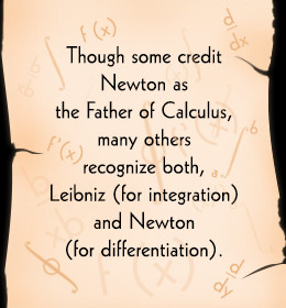 ... its discoverer was – Sir Isaac Newton or Gottfried Wilhelm Leibniz