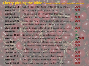 Bible atrocities