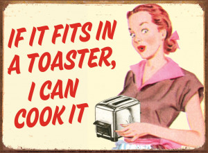 TOASTER - COOK IT Tin Signs, Metal Signs | Sold at EuroPosters