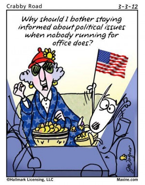 Maxine on political issues