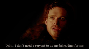 chefnem:Robb Stark: “Neither Joffrey nor any of his men should set a ...
