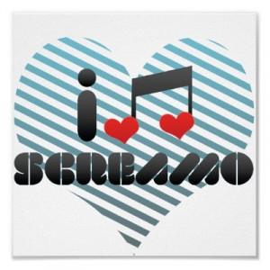 Yeah i love screamo music! PROBLEM? :3