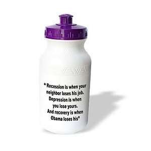 Funny Quotes And Sayings Recovery Water Bottles