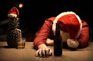 drunken Santa was caught on film in LImerick. Photo by: Google ...