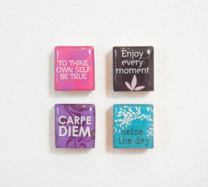 Inspirational Sayings Office Decoration - Cubicle Decor - Scrabble ...