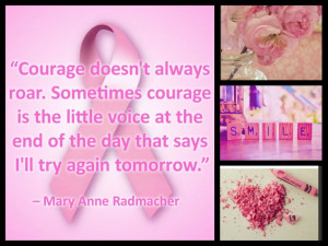 Positive breast cancer quote