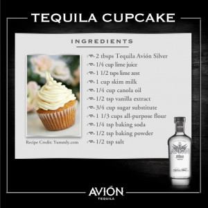 Tequila & Cupcakes together?! STFU! Avion is my absolute fav!