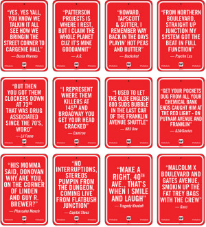 Rap Quotes: site-specific street art with official-looking signs ...