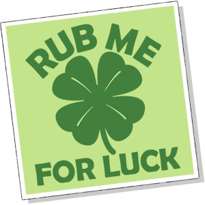 Rub Me For Luck Irish St. Patricks' Day Funny T-shirt