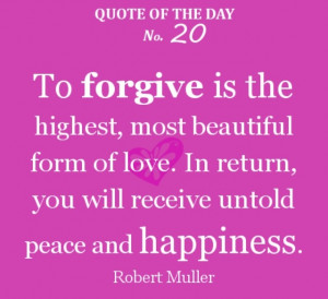 You can ALWAYS forgive. forgiving others gives you peace :)