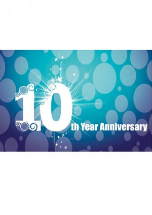 10 Year Work Anniversary Congratulations Print-design-year-completion-