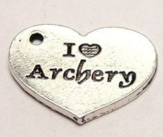 love archery charms want one that says i love my rifle