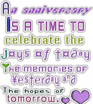 Best Quotes with Pictures About Anniversary, Anniversary Sayings ...
