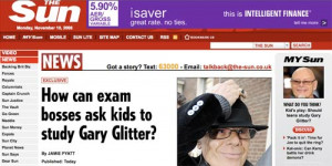 Gary Glitter Sun story