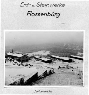 First page from the photographic report on the Flossenburg