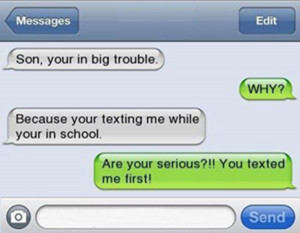 The 36 funniest text ever sent from parents to their kids. I couldn ...