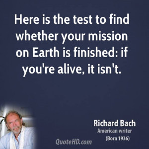 Richard Bach Life Quotes