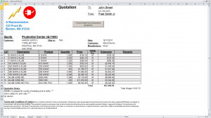 sample quote click on image to open in pdf sample quote exported to ...