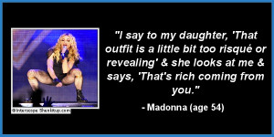 Madonna is an excellent example for her children to follow.
