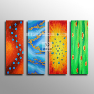 Oil painting 4 abstract pure modern house decorative painting ...