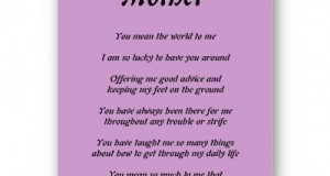 Poems for mother’s day with beautiful words