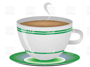 Coffee Cup and Saucer Clip Art