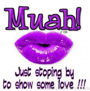 Muah Kiss Quotes and Sayings Wallpaper | Quotes Wallpapers