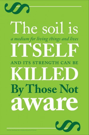 Soil health is humanity's health.