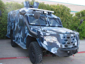 Armored Toyota Land Cruiser