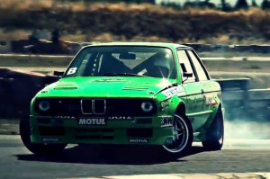 Old BMW Drift Car
