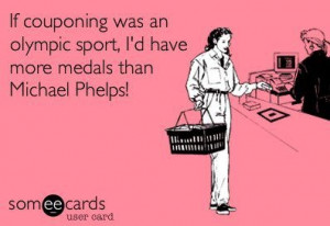 If couponing was an Olympic sport...