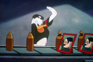 ... Nazi in the 1942 Disney propaganda cartoon Der Fuehrer's Face