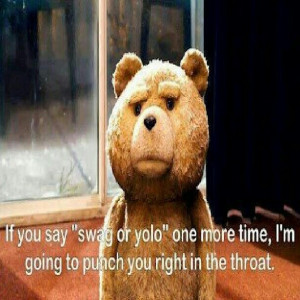 freaking hate when people say yolo