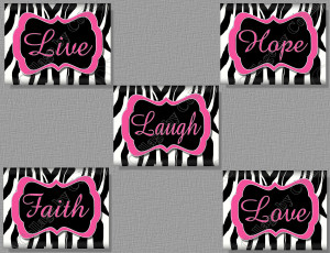 decorating dorm room walls print faith hope live love laugh quote art ...