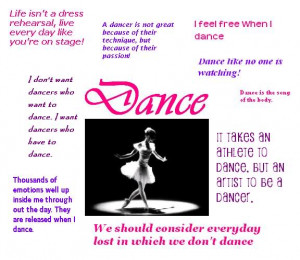 Dance Quotes