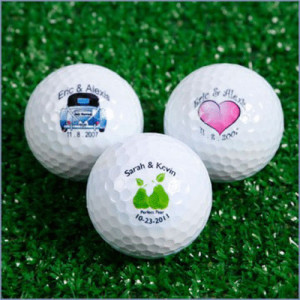 ... Personalized Wedding Favors » Personalized Golf Ball Wedding Favors