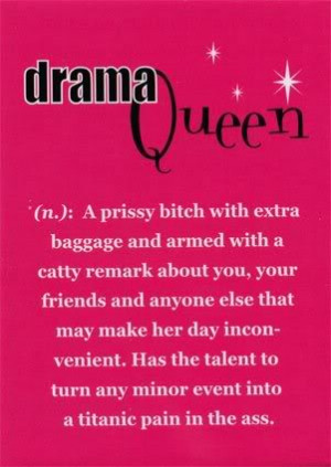 Drama Queen Magnet C11779696 Sayings About Family Drama