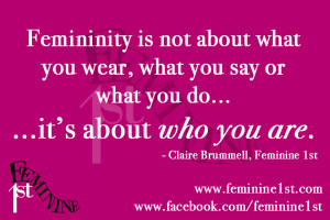 Femininity Quotes