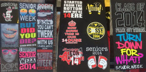 Slogans for senior shirts 2012 Party hard, Rock and Roll, we’re the ...