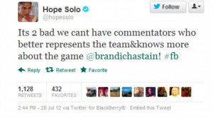 Hope Solo Quotes From Her Book Hope solo's twitter feed
