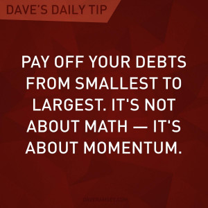 pay off debt