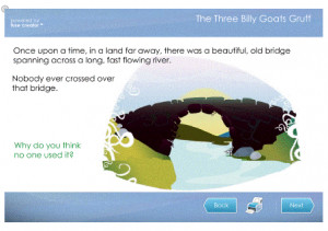Three billy goats gruff story map This is your index.html page