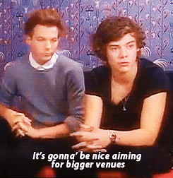 gif Larry Stylinson One Direction ** ahahah louis face the video is so ...