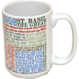 ST BASIL QUOTES MUG